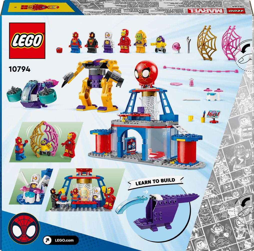 LEGO Spidey and His Amazing Friends 10794 Team Spidey Web Spinner Headquarters 2