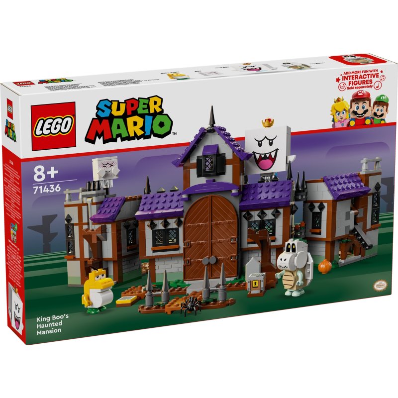 LEGO Super Mario 71436 King Boos Haunted Mansion box front