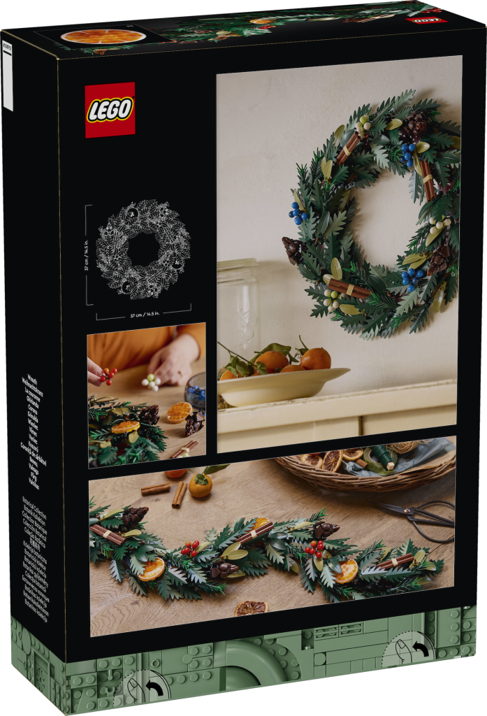 LEGO Icons Botanical Collection 10340 Wreath 2 697x1024
