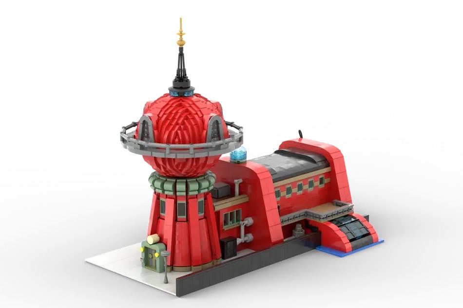 LEGO Ideas Planet Express Headquarters 4