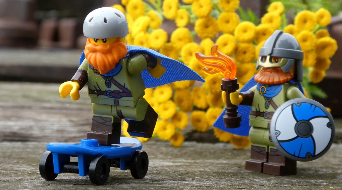 Brick Pic of the Day: Viking Olympics