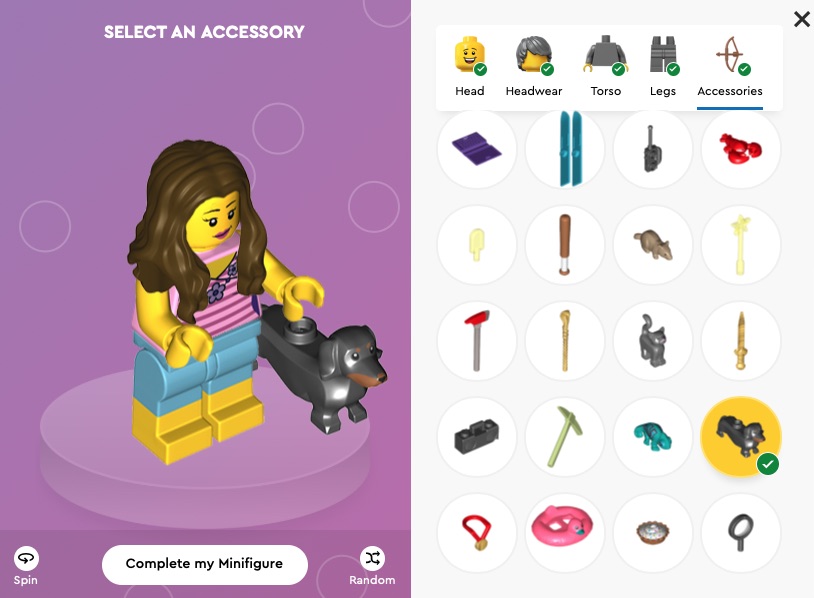 LEGO Build a Minifigure 1