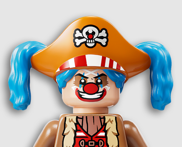lego one piece buggy hat