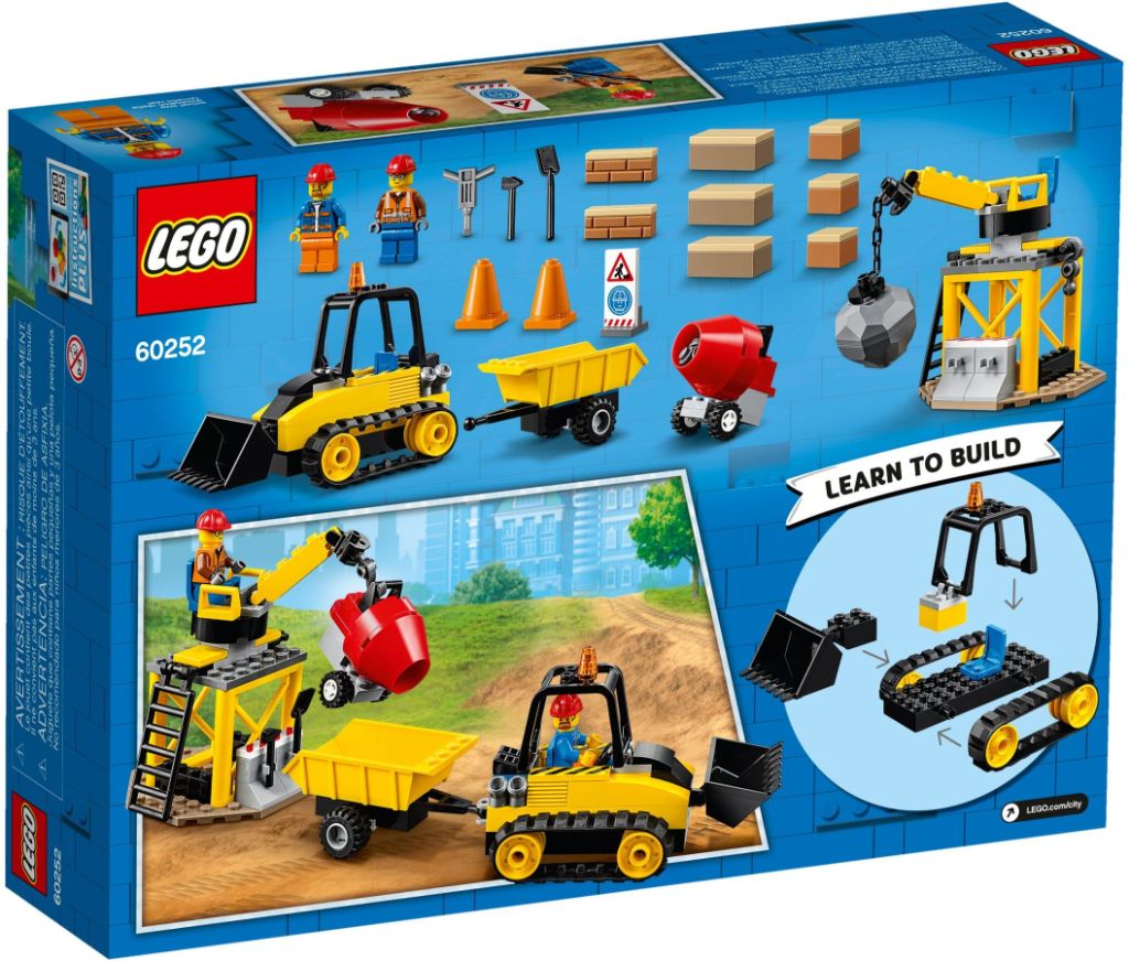 LEGO City 60252 Construction Bulldozer 4