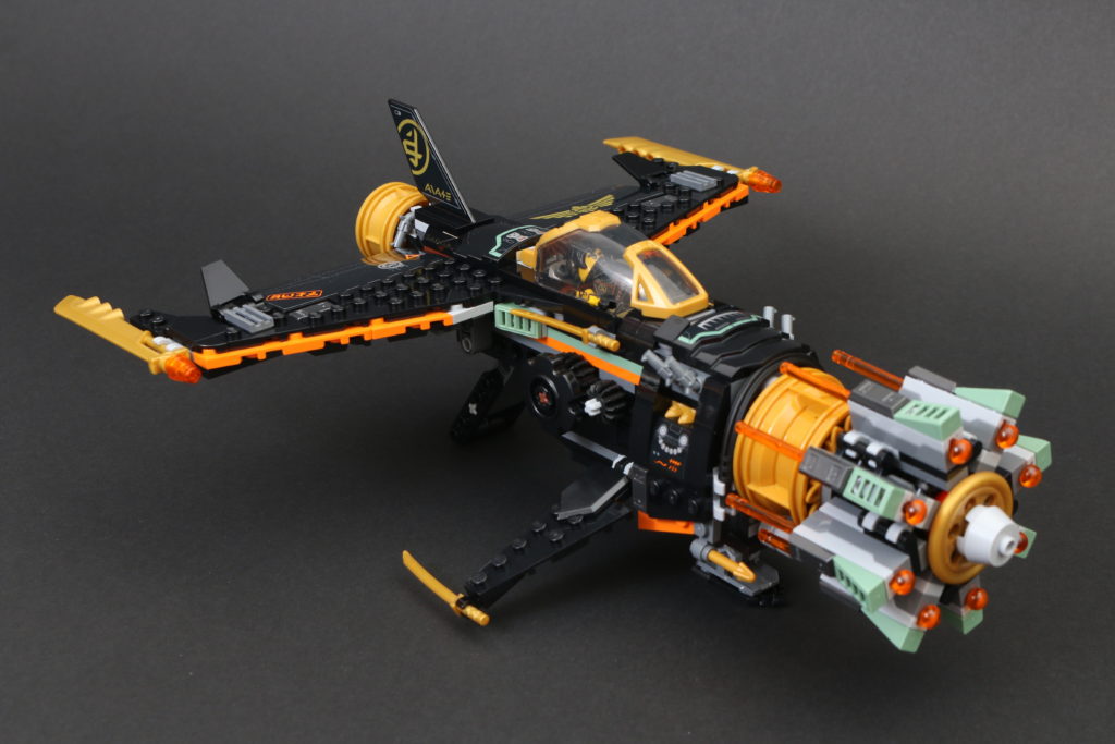 LEGO NINJAGO Legacy 71736 Boulder Blaster review 30