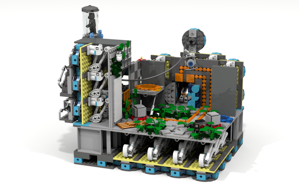 LEGO Ideas Modular Portal Testing Chamber 6