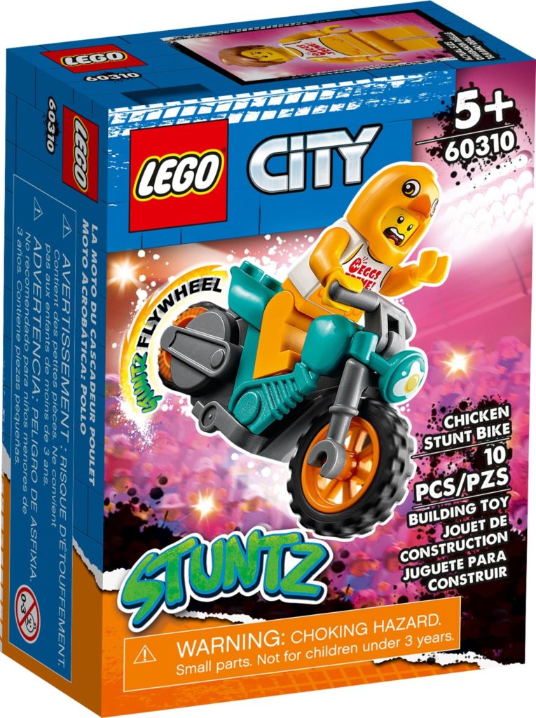 LEGO CITY 60310 Chicken Stunt Bike