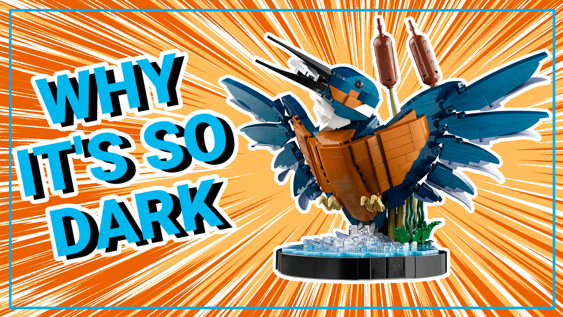 LEGO designer shares thinking behind darker colours in LEGO Icons Kingfisher