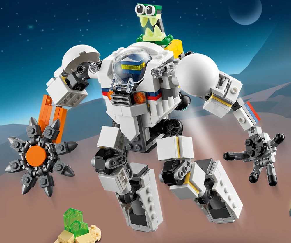 31115 Space Mining Mech 4