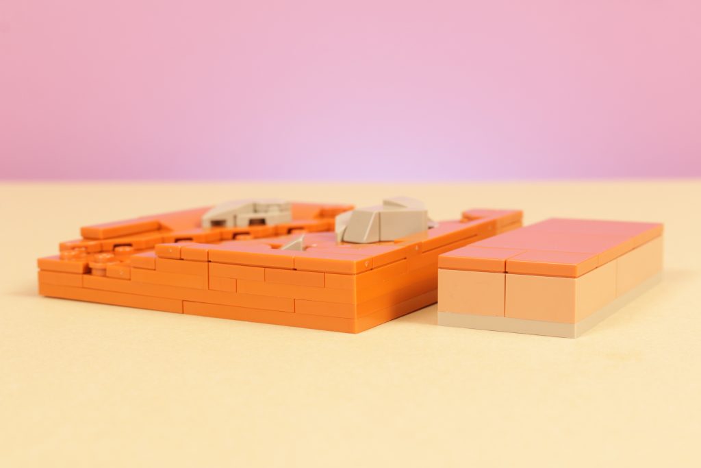 How to LEGO – Building space terrain part I step by step 27 1024x683