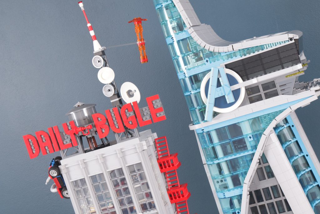 LEGO Marvel 76269 Avengers Tower review andn 76178 Daily Bugle comparison 107 1024x683