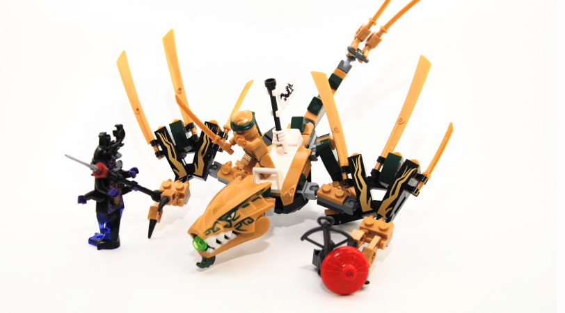 LEGO NINJAGO 70666 The Golden Dragon review