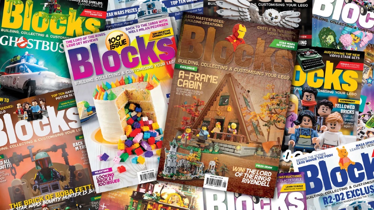 Blocks is giving away copies of its monthly LEGO magazine for free