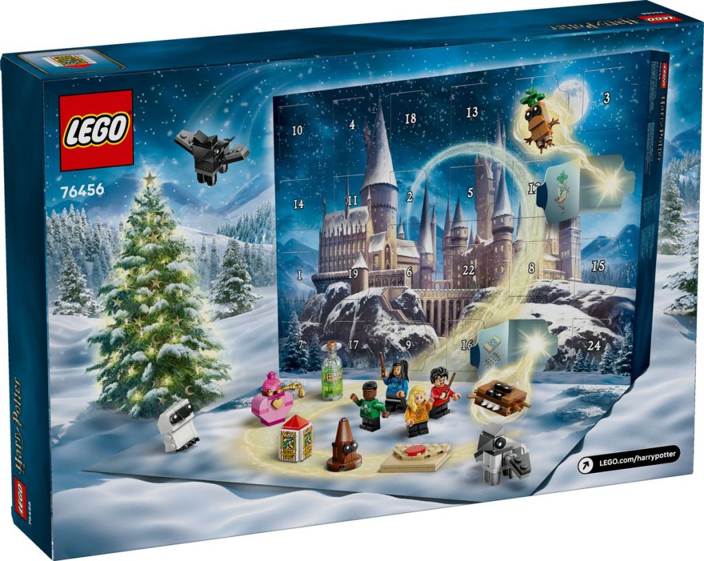 LEGO Harry Potter 76456 Advent Calendar 2025 box back 1024x816