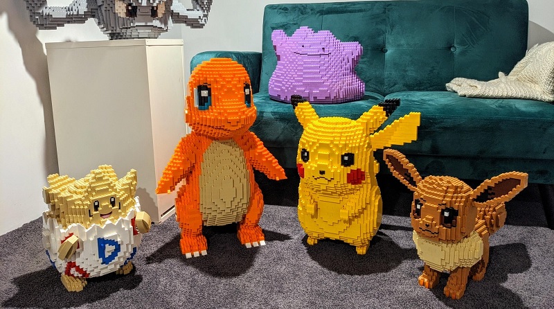 Fan's giant LEGO Pokemon builds prove a hit