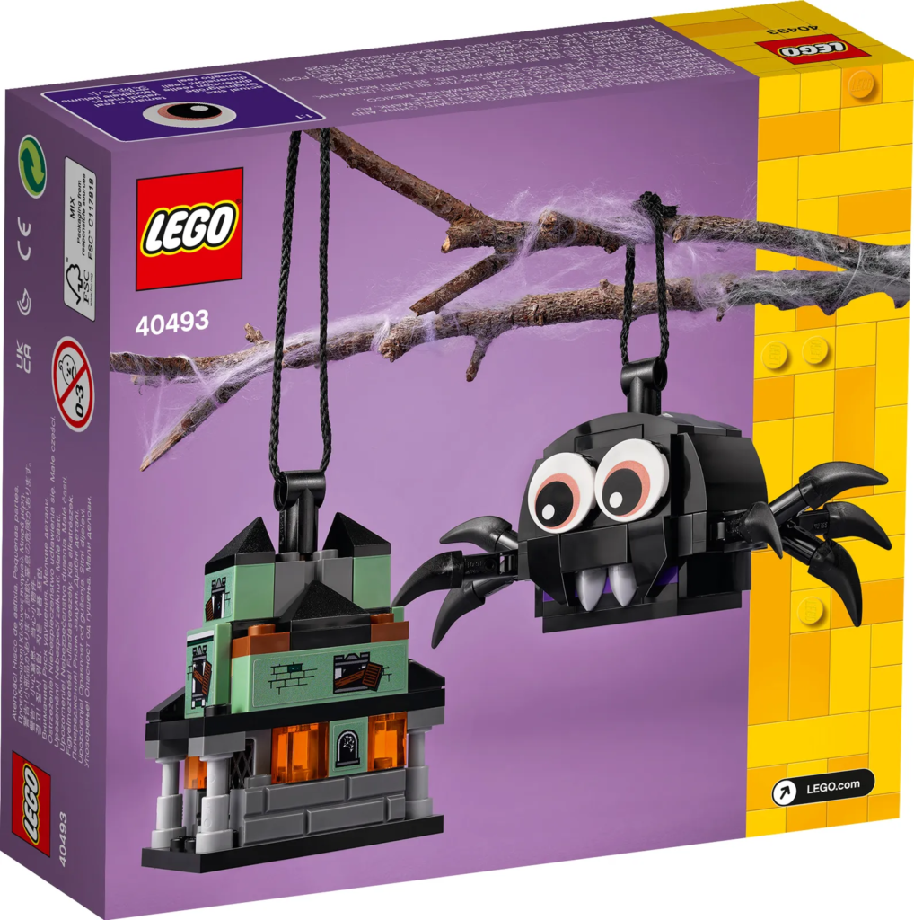 LEGO Seasonal 40493 Spider Haunted House Pack 2