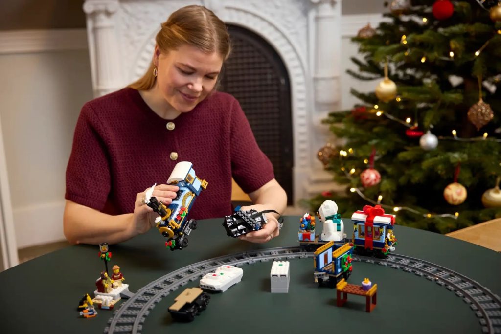 LEGO 10361 Holiday Express Train Lifestyle 6 1024x683
