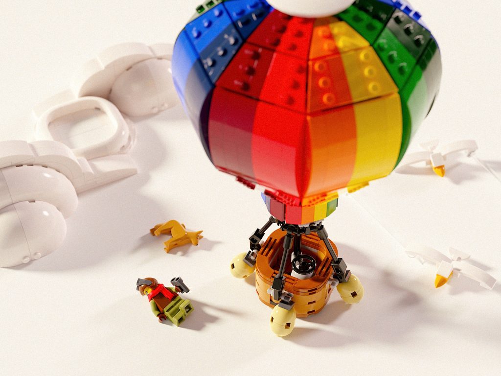 LEGO Bricklink series 8 hot air balloon fan design 3 1024x768