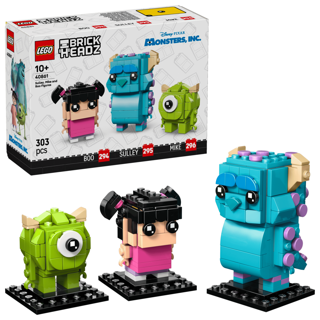 LEGO BrickHeadz 40861 Sulley Mike and Boo Figures 1 1024x1024