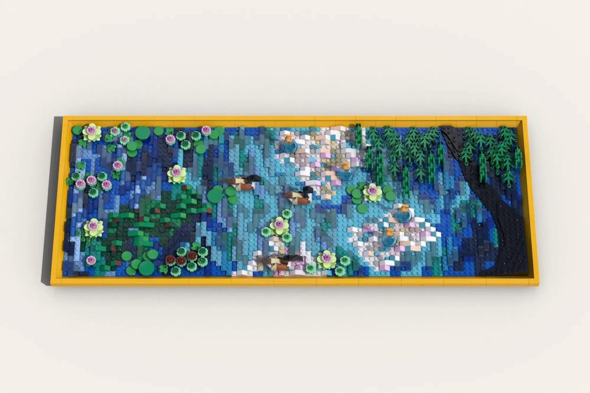 LEGO Ideas Claude Monets Water Lilies 4 1200x799