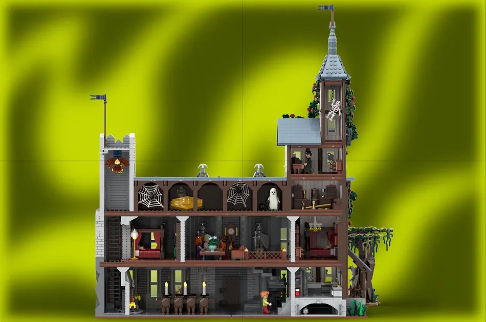 LEGO Ideas Scooby Doo And the Ravenwood Mansion 5