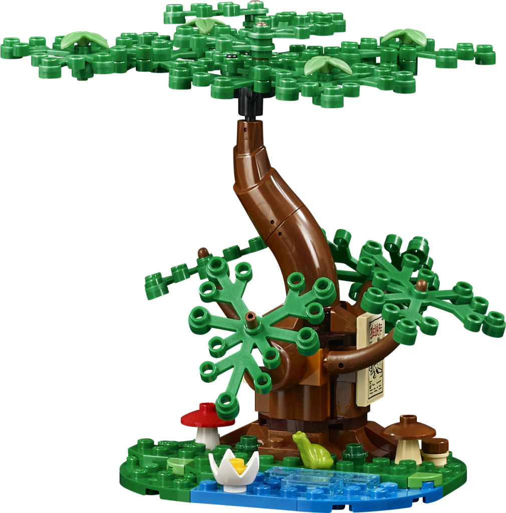 LEGO Icons 10332 medieval town square tree 3 1010x1024