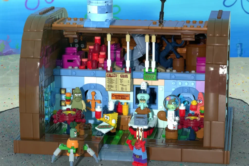 LEGO Ideas SpongeBob SquarePants The Krusty Krab 3 1024x683