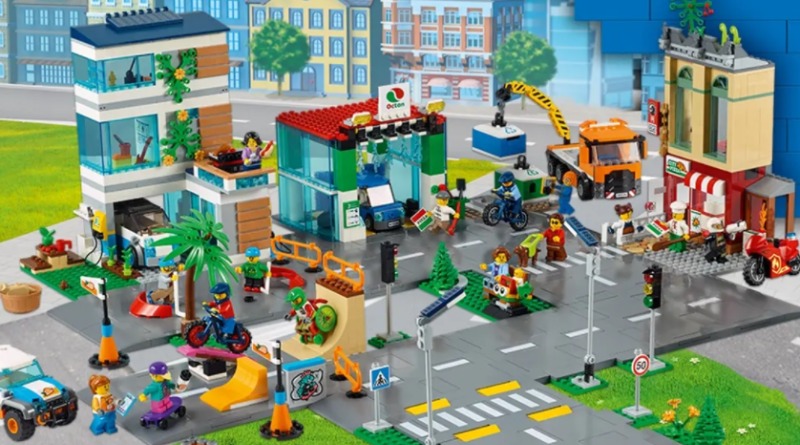 Television advert showcases new LEGO CITY sets
