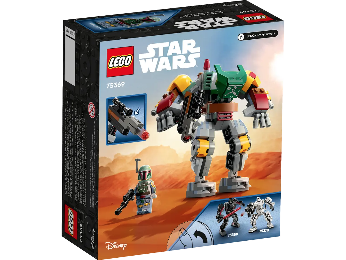 LEGO Star Wars 75369 Boba Fett Mech box back