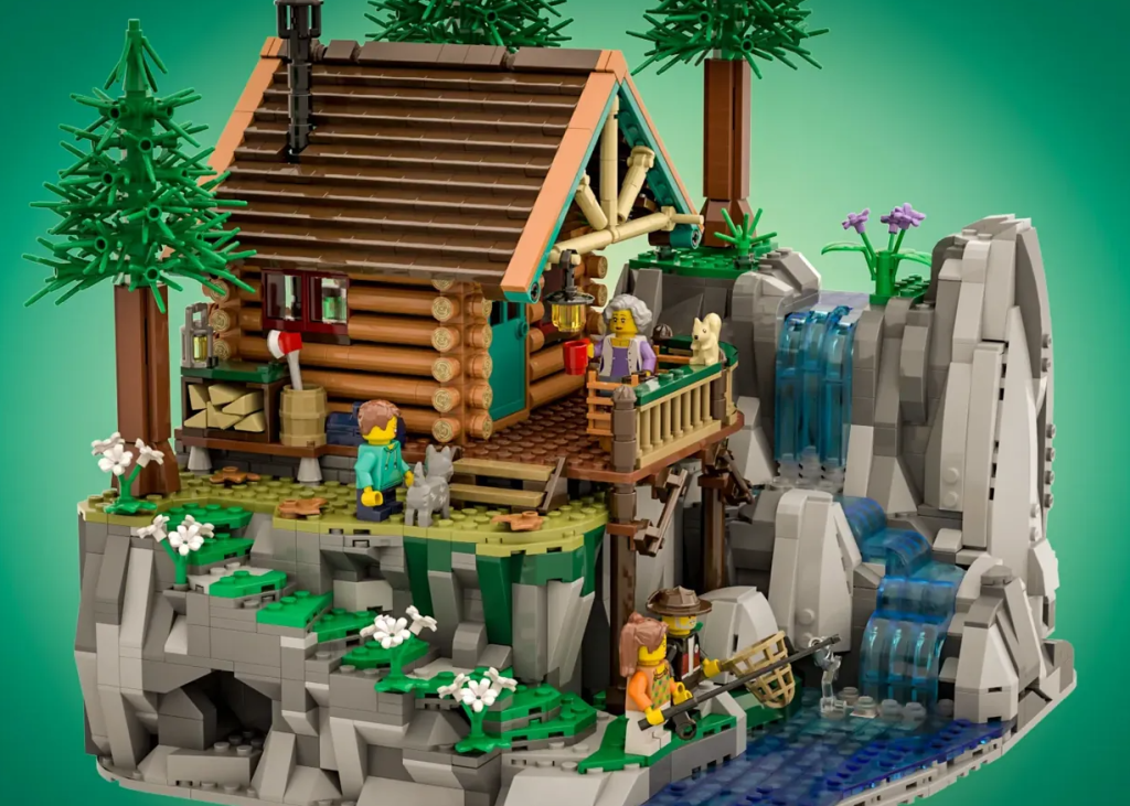 LEGO Ideas river lodge 2 1024x731