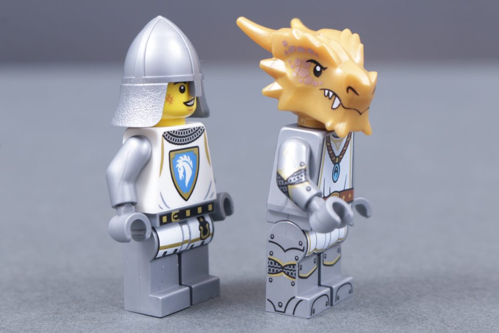 31168 Medieval Horse Knight Castle minifigures comparison 23 1024x683