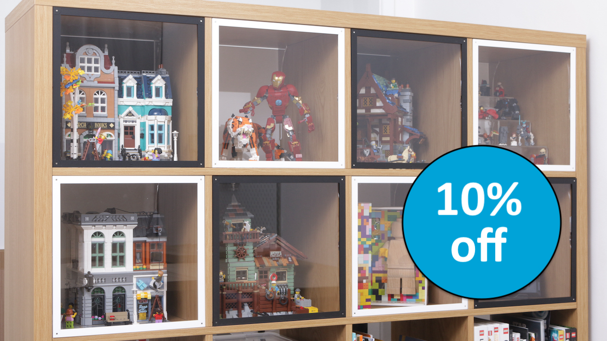 LEGO IKEA deals – save 10% on display solutions