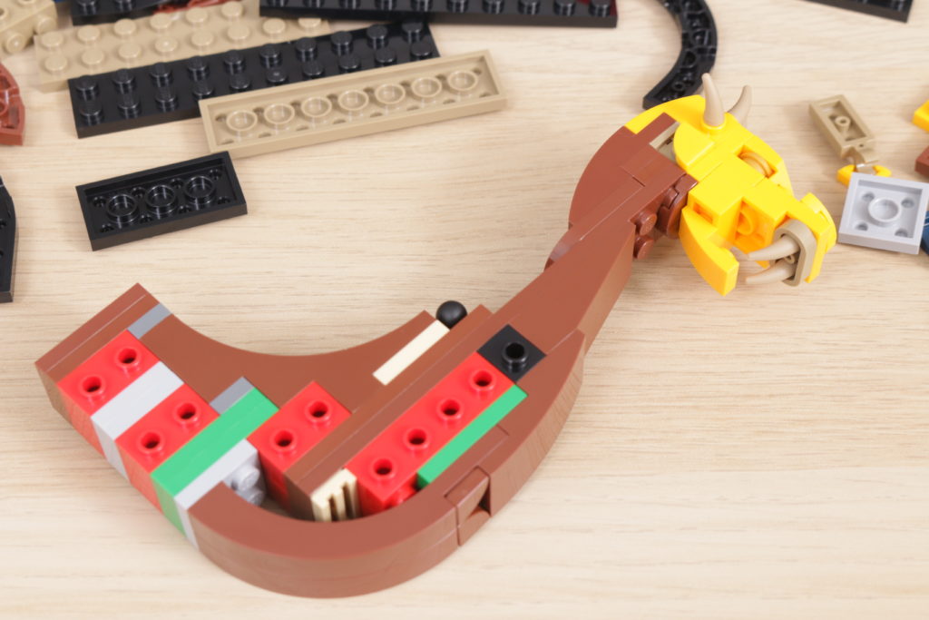 LEGO Creator 3 in 1 31132 Viking Ship and the Midgard Serpent review 8 1024x683