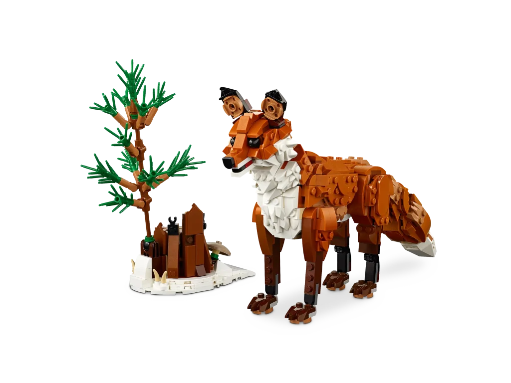 LEGO Creator 3 in 1 31154 Forest Animals Red Fox 3 1024x768