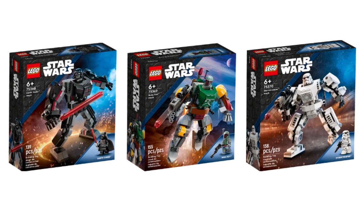 Three upcoming LEGO Star Wars Mech sets officially revealed