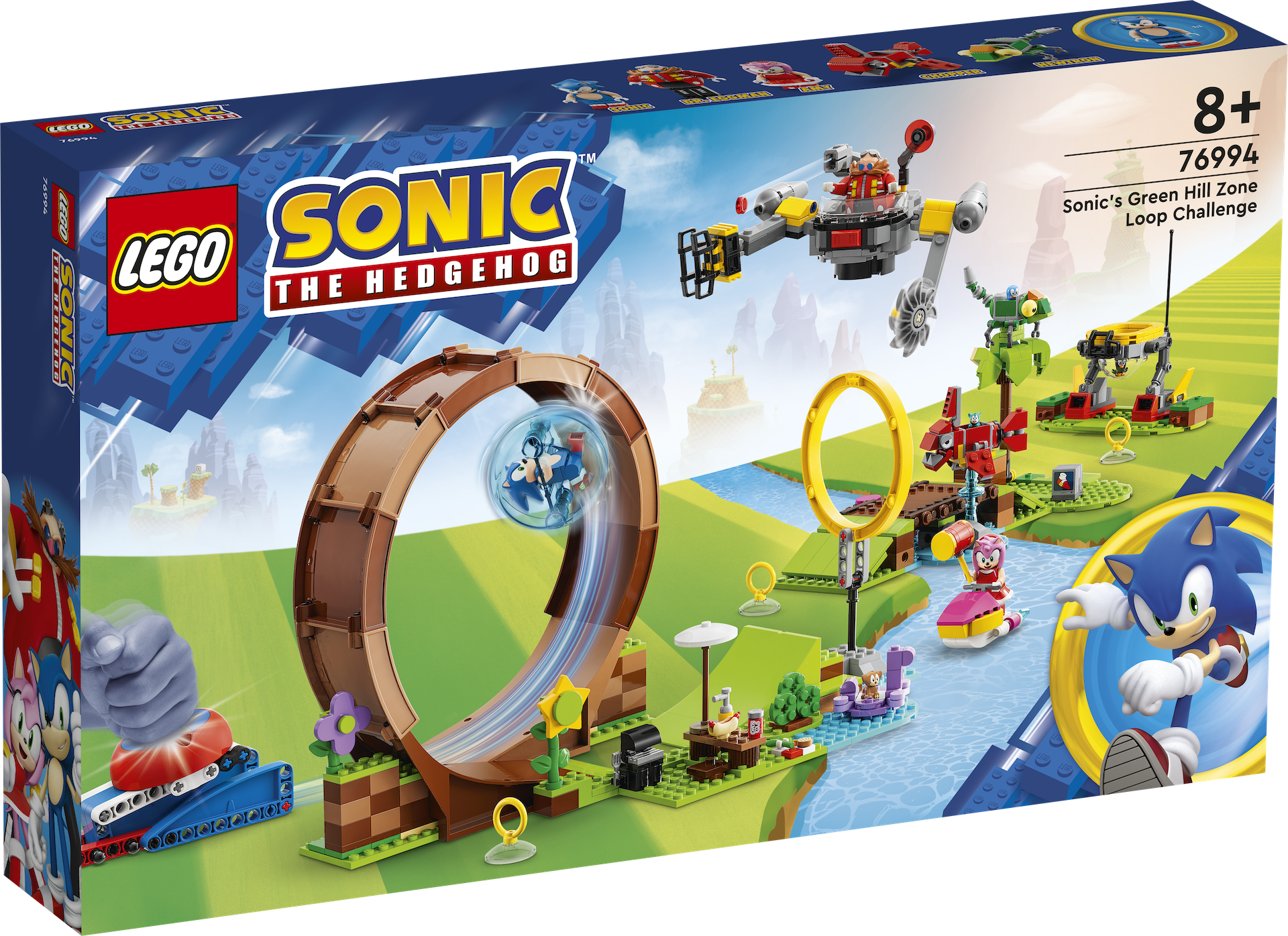 LEGO Sonic the Hedgehog 76994 Sonics Green Hill Zone Loop Challenge 1