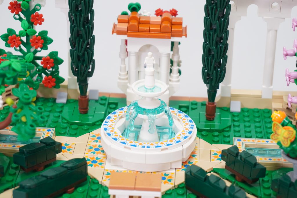 LEGO Icons 10359 Fountain Garden review 2 1024x683