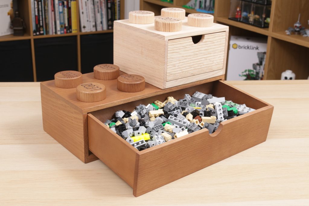LEGO Room Copenhagen Wooden Desk Drawer 2x2 and 2x4 review 57 1024x683