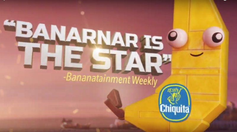 Chiquita bananas launches The LEGO Movie 2 promotion all about Banarnar