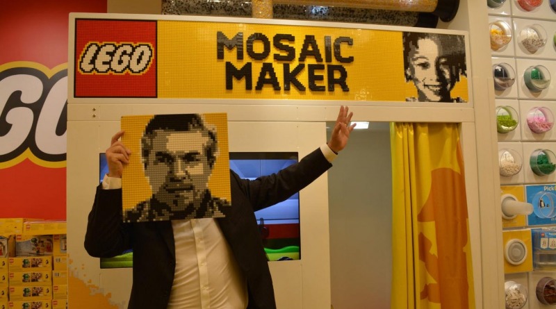 The LEGO Mosaic Maker is now available in the UK, too