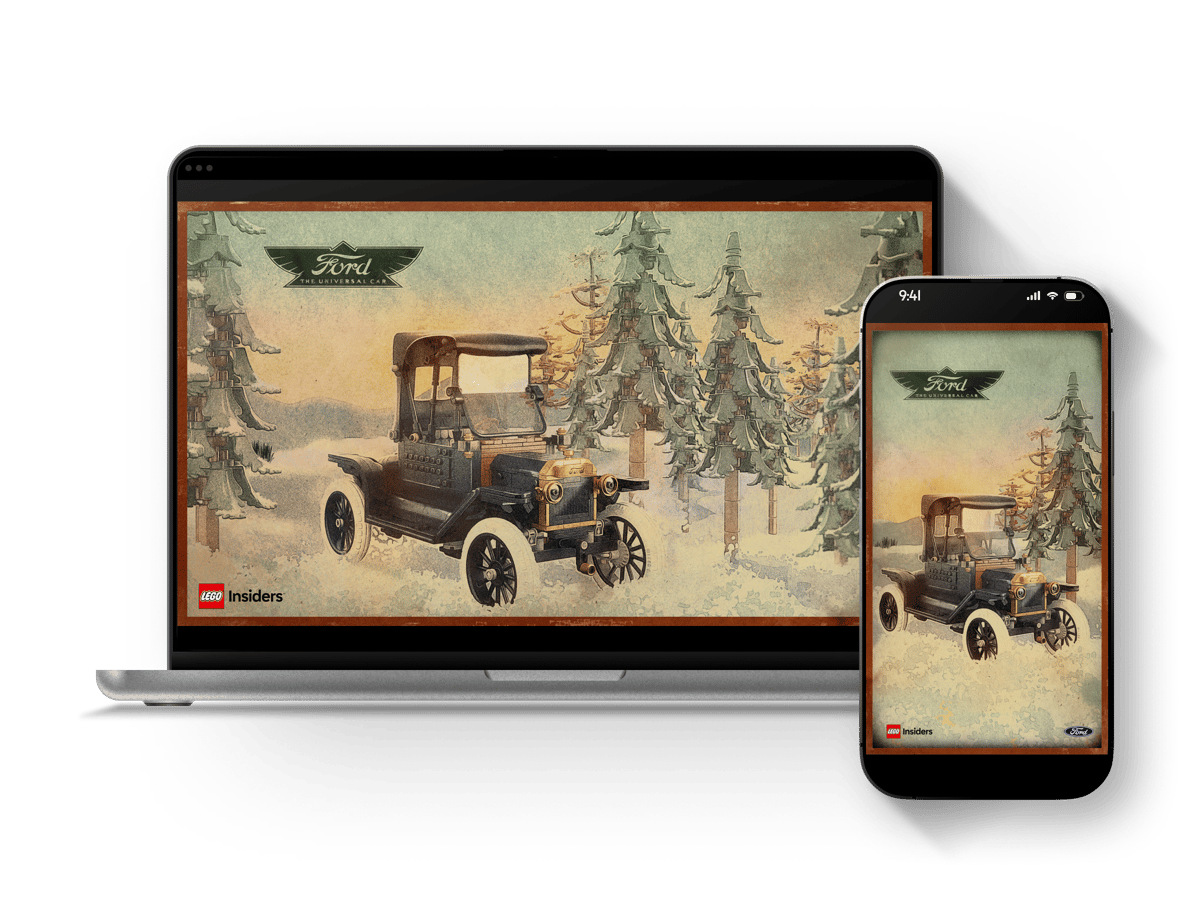 lego icons ford model t digital download