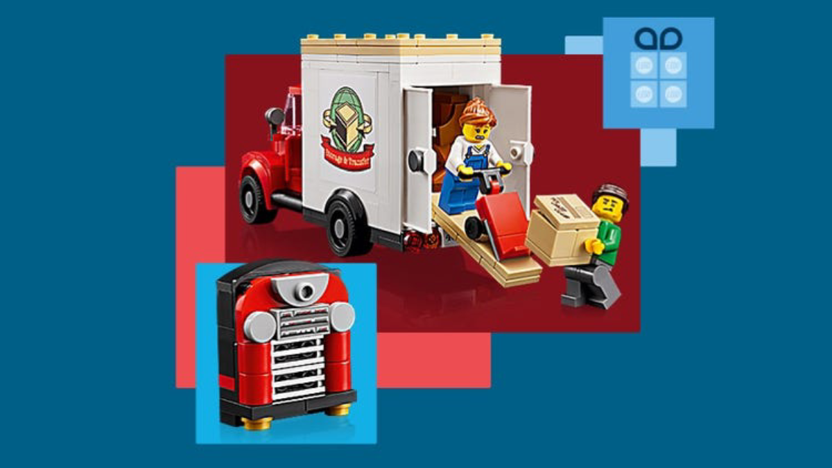 Time is running out to pick up LEGO Icons 40586 Moving Truck GWP
