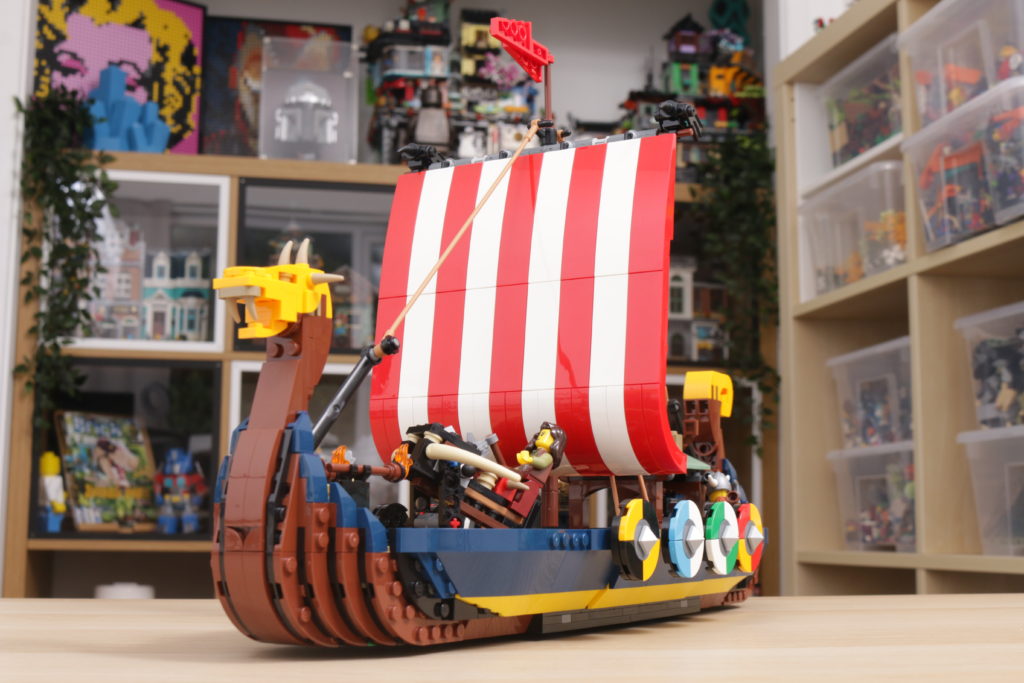 LEGO Creator 3 in 1 31132 Viking Ship and the Midgard Serpent review 28 1024x683