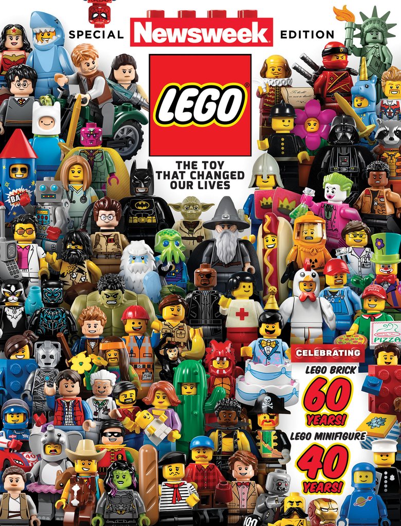 Special LEGO edition of Newsweek magazine out today
