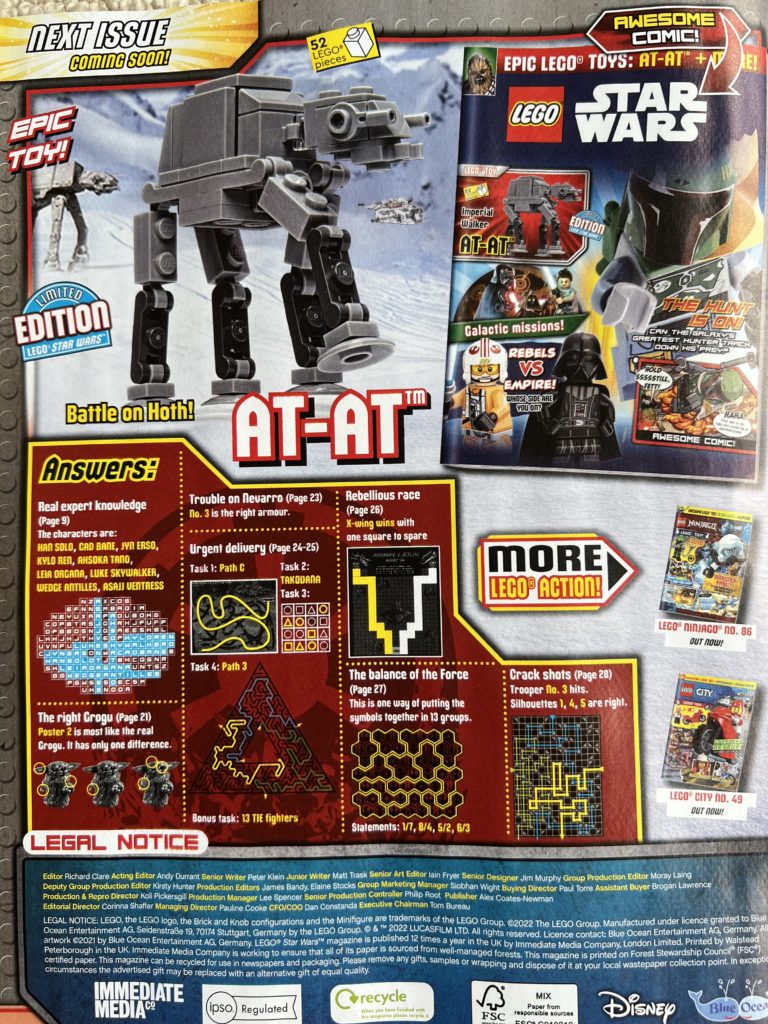 LEGO Star Wars magazine issue 81 next issue page