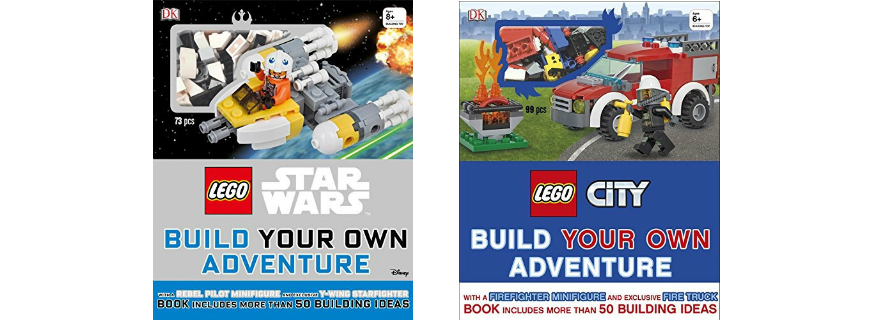 2 new LEGO Build Your Own Adventure books from DK