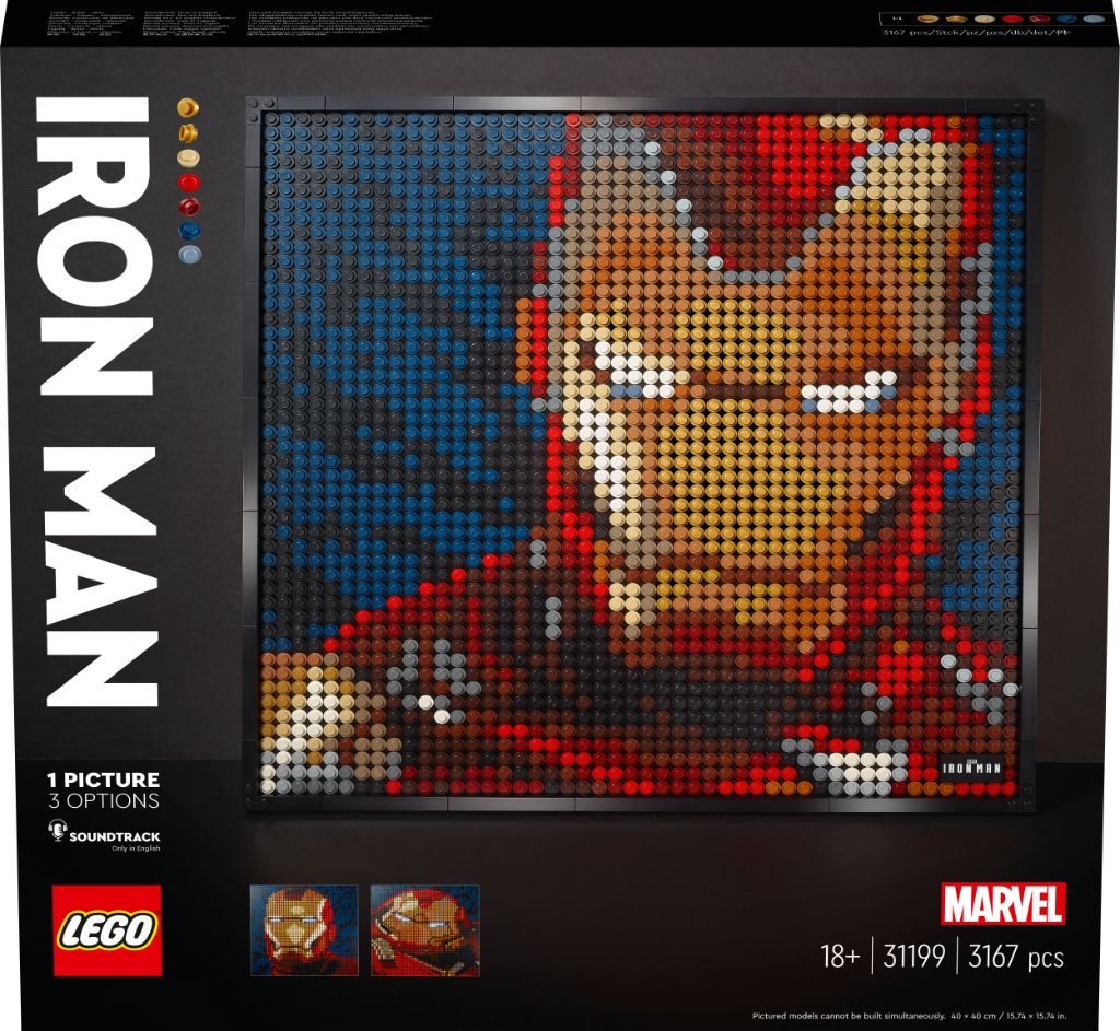 LEGO Art 31199 Marvel Studios Iron Man 11