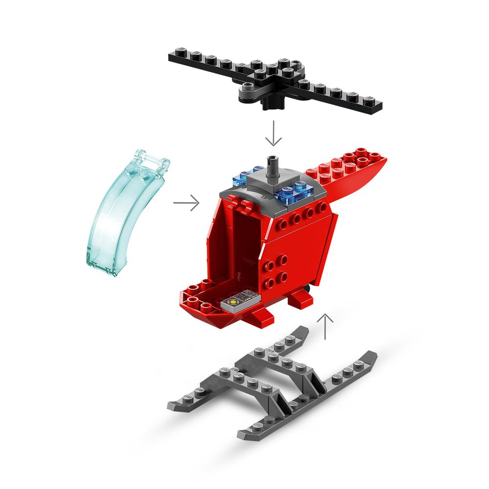 LEGO CITY 60318 Fire Helicopter 2 6