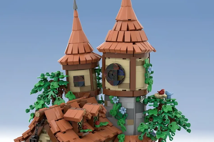 LEGO Ideas Wizards Hut 4