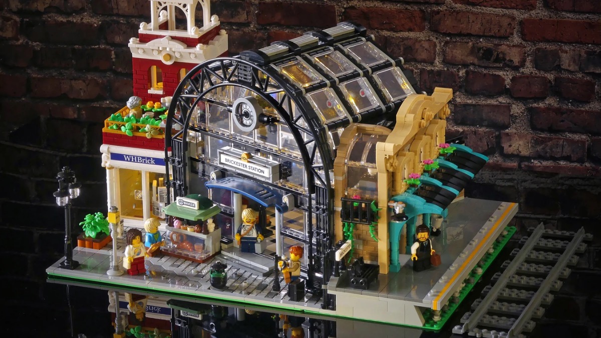 This huge LEGO train station could be a future Ideas set